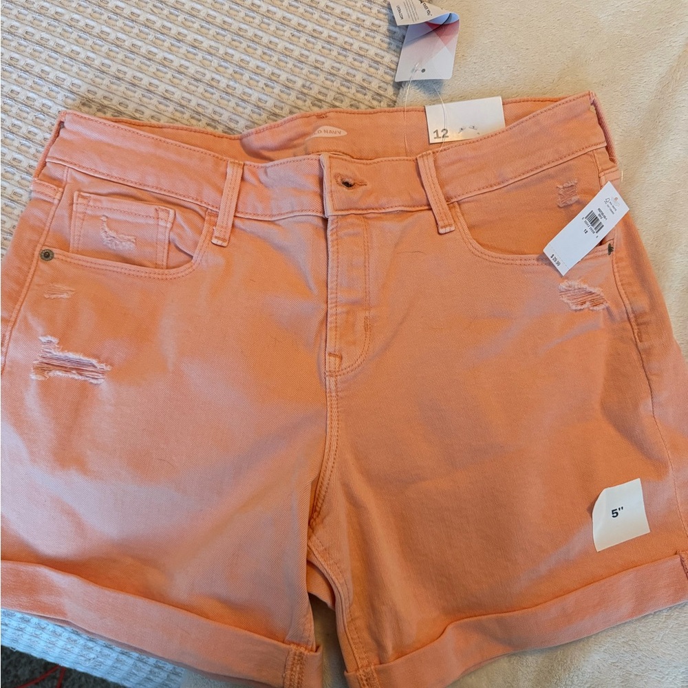Old Navy Peach Jean Shorts for Women